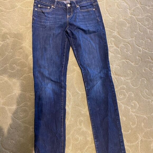 Dark Wash Blue Skinny Jeans - Picture 1 of 4